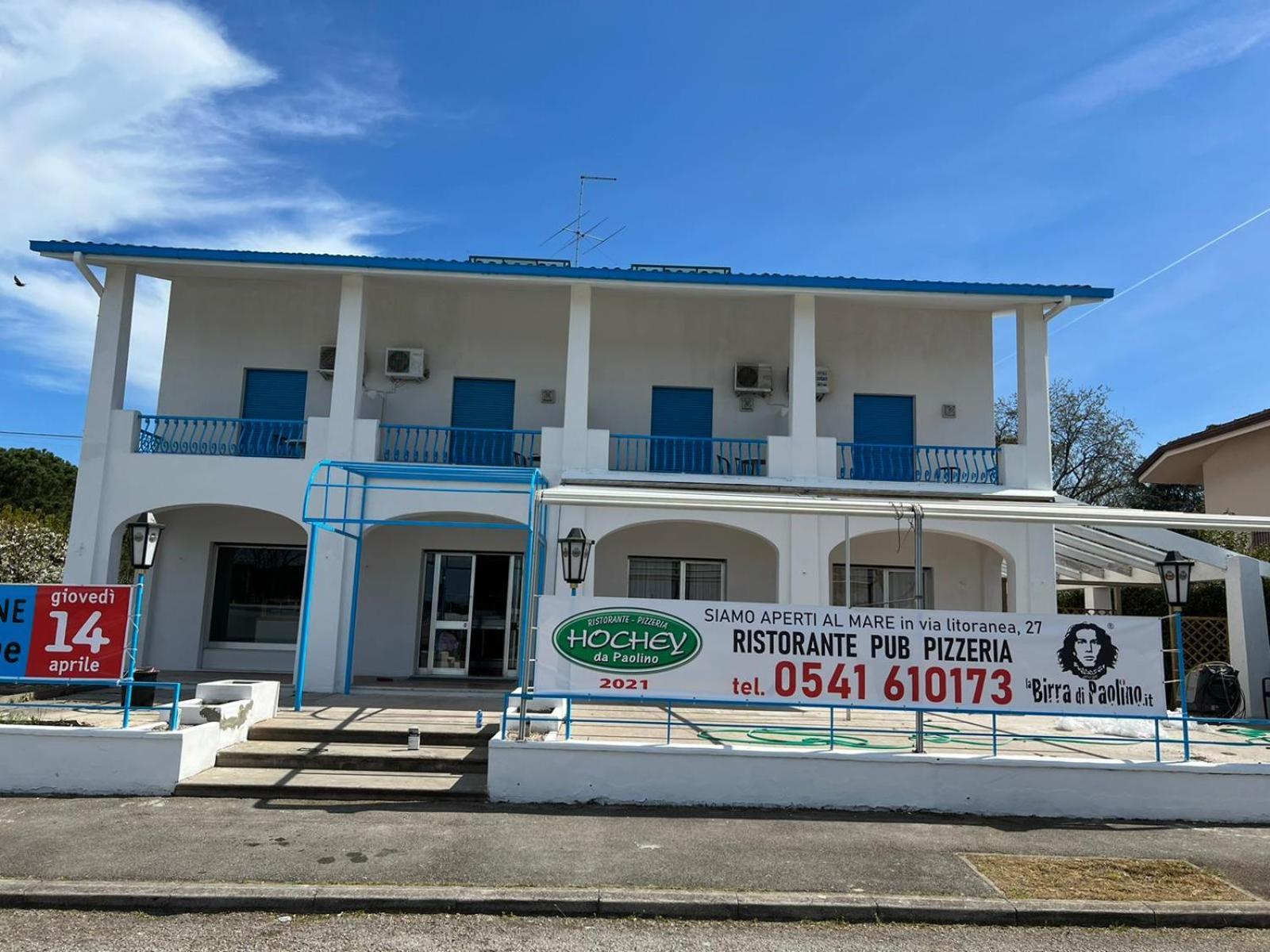 Hotel Ca' Bianca Da Paolino Misano Adriatico Exteriér fotografie